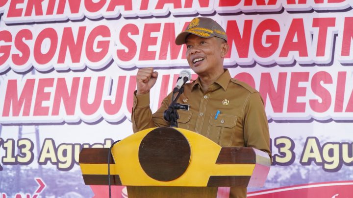 Mewakili Pj Bupati Langkat, Sekda Amril Hadiri Puncak Peringatan BBH ke-77