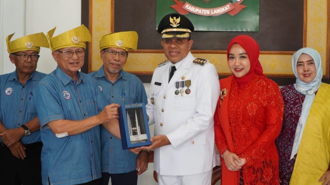 Pj. Bupati Langkat Sambut Kunjungan Datuk Kedah Malaysia