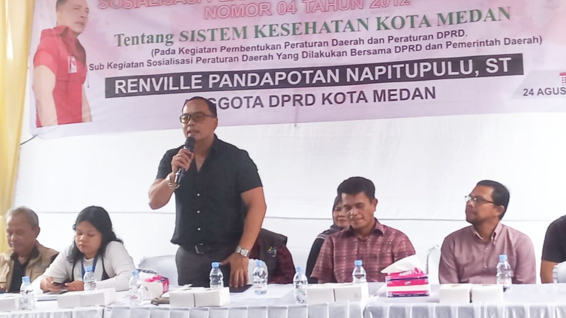 Renville Napitupulu Desak Pemko Medan Tindak Tegas RS “Diskriminasi” Pasien BPJS