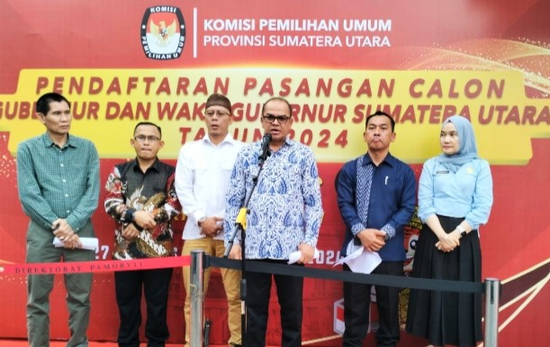 KPU Sumut Siap Terima Pendaftaran Paslon Gubernur dan Wagub Sumut 2024