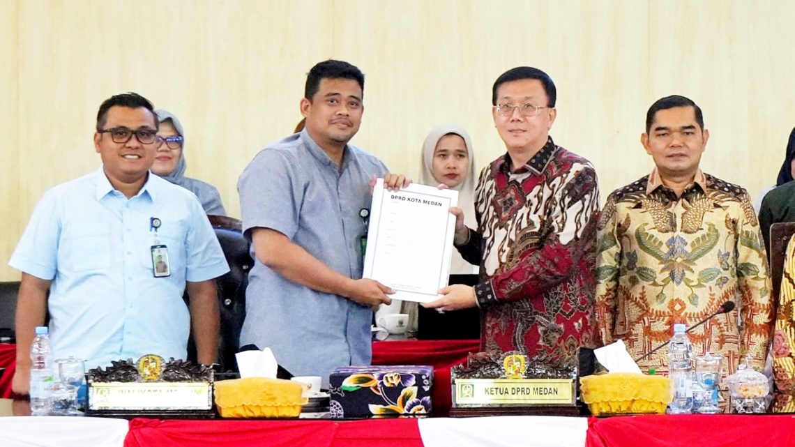 APBD Kota Medan 2025 Disahkan, Bobby: Harus Jadi Stimulus Tumbuh dan Berkembang Perekonomian Kota