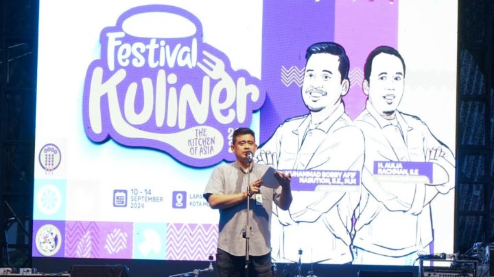 Bobby Nasution Buka Medan Festival Kuliner