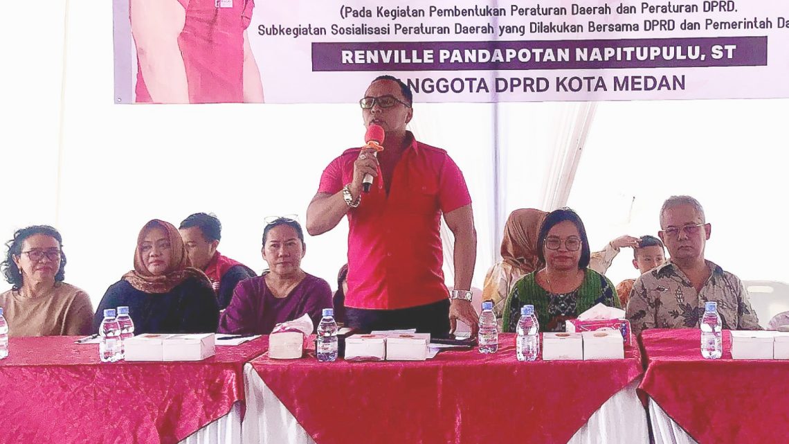 Renville Napitupulu: “Kartu Sakti” Medan bisa Dipergunakan Berobat Gratis