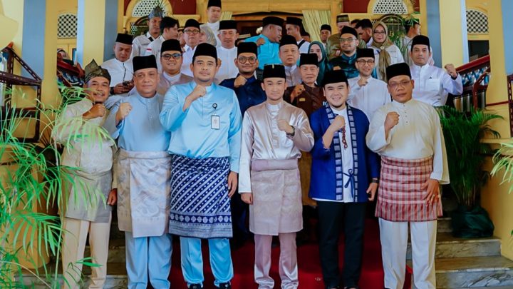Bobby Nasution Silaturahmi Bersama Sultan se-Sumut