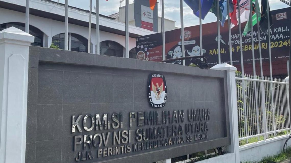 KPU Sumut Tetapkan Dua Paslon Gubernur dan Wakil Gubernur