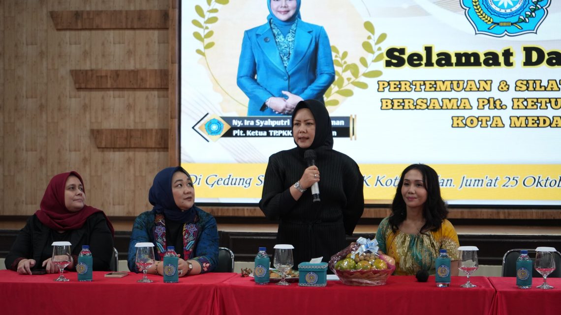 TP PKK Kota Medan Gelar Silaturahmi Bersama Pokja dan Kecamatan