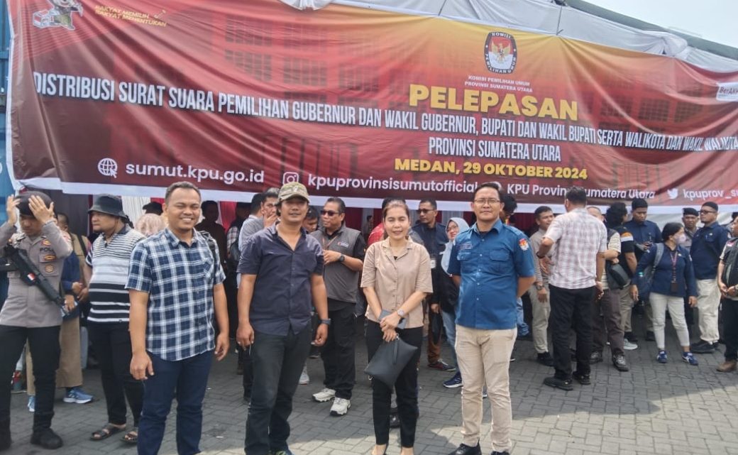 Ketua KPU Medan Terima Surat Suara dari KPU Sumut