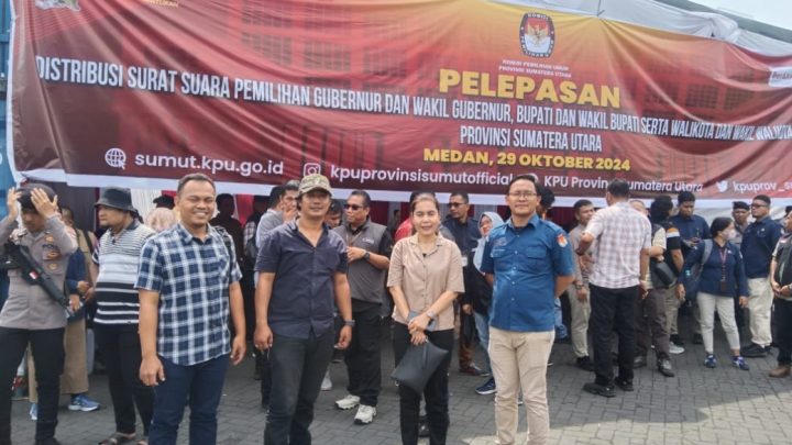 Ketua KPU Medan Terima Surat Suara dari KPU Sumut