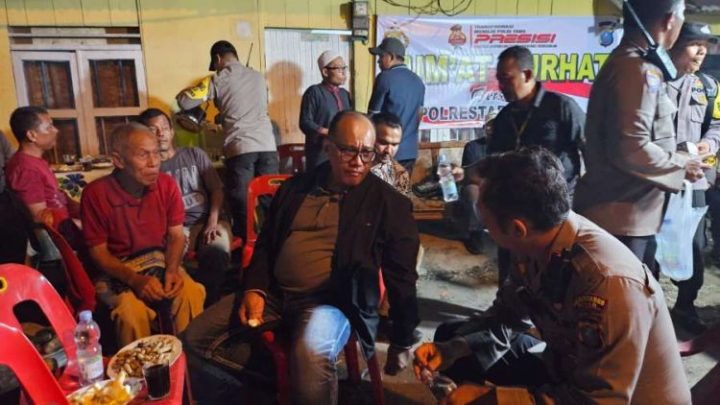 Kapolrestabes Medan ajak Warga Sari Rejo Polonia Jaga Kamtibmas