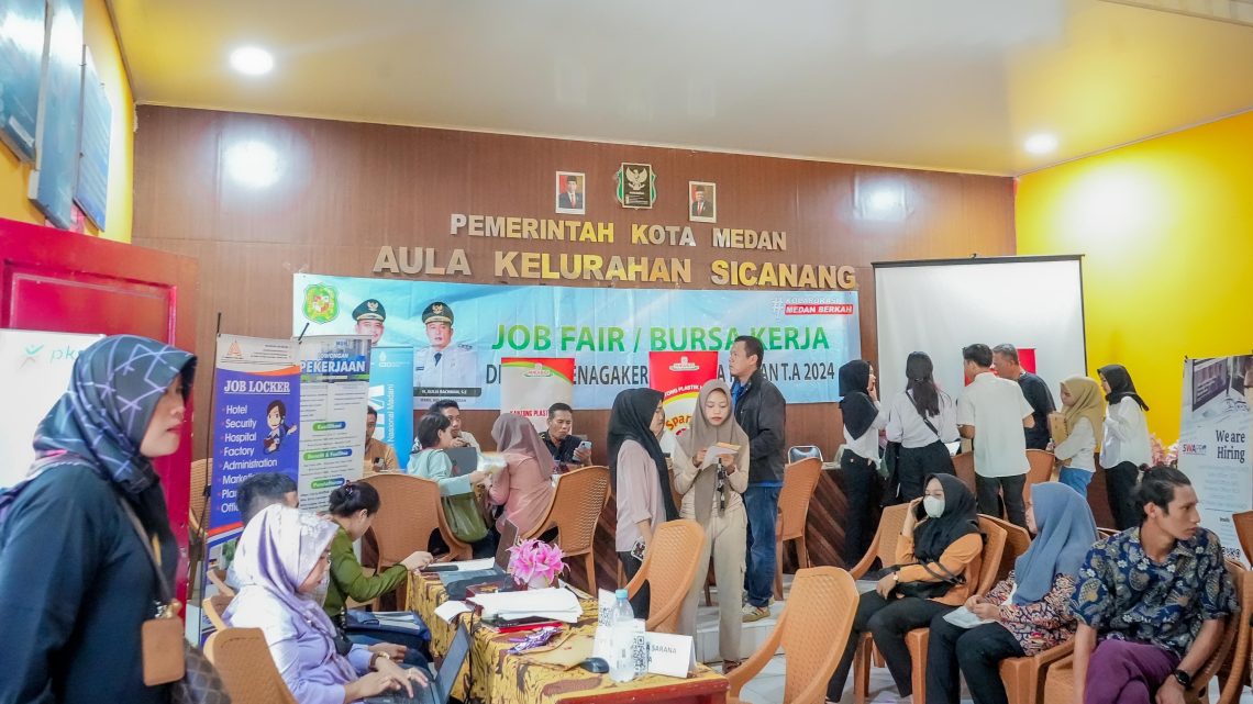 Job Fair Mini Pemko Medan Sukses Kurangi Angka Pengangguran