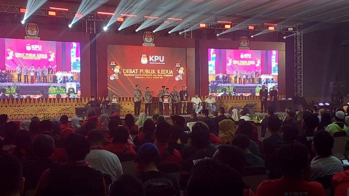 KPU Sumut Gelar Debat Publik Kedua Pilgubsu 2024