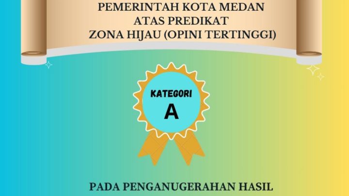 Pemko Medan Raih Opini Tertinggi Penilaian Kepatuhan Penyelenggaraan Pelayanan Publik dari Ombudsman RI