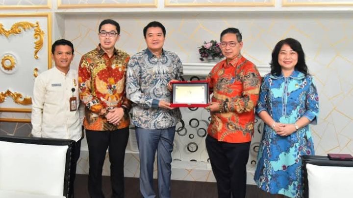 Ketua Sementara DPRD Medan Terima Kunjungan Konjen RRT