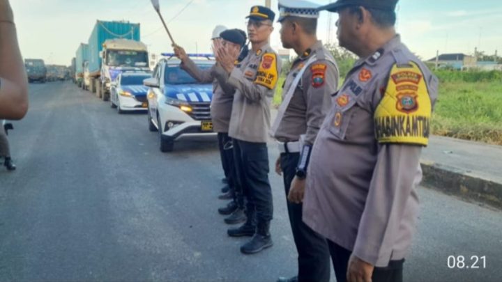 Polda Sumut Kawal Logistik Aquabike Jetski World Championship 2024