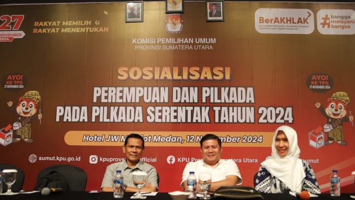 KPU Sumut Selenggarakan Sosialisasi Perempuan dan Pilkada Pada Pilkada Serentak Tahun 2024