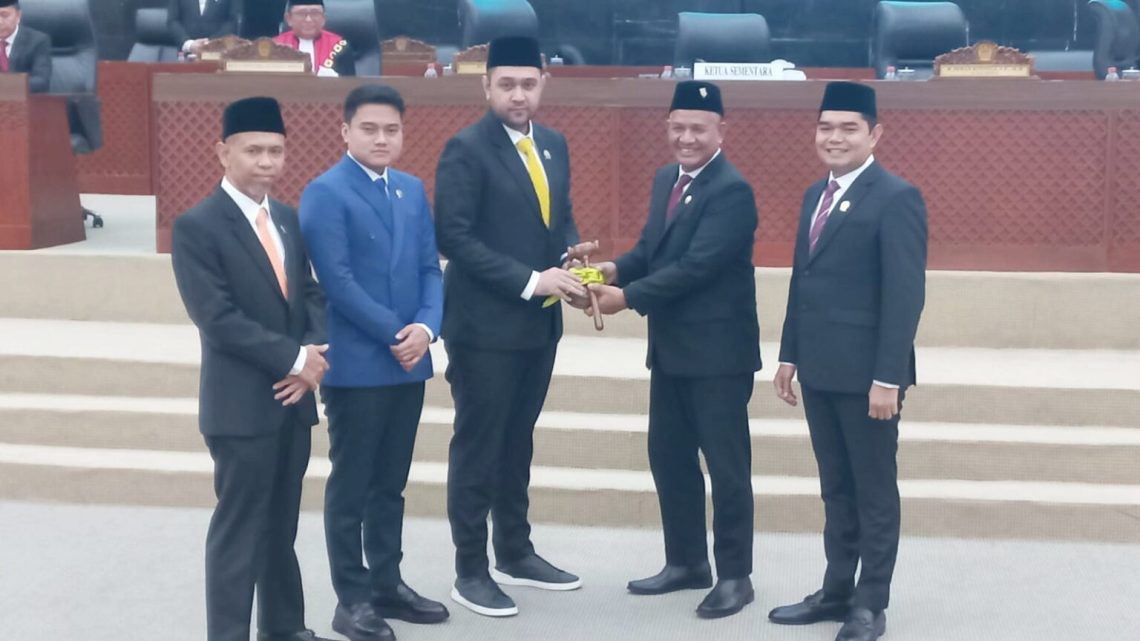 Minus Ketua, Empat Wakil Pimpinan DPRD Sumut Periode 2024-2029 Resmi Dilantik