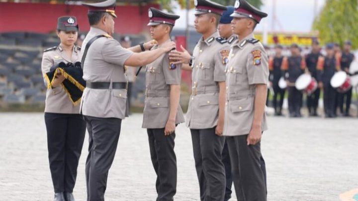 Kapolda Sumut Lantik 354 Bintara Polri Gelombang II TA 2024