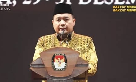 KPU Sumut Hadiri Rapat Evaluasi Pemilu dan Pilkada 2024