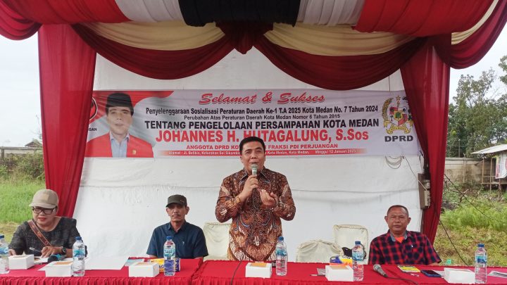 Johannes Hutagalung: Perda No 7 Tahun 2024 Mengatasi Persoalan Sampah