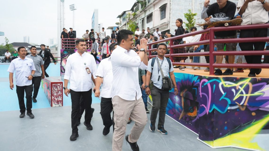 Bobby Nasution Luncurkan Urban Community Park Kebun Bunga