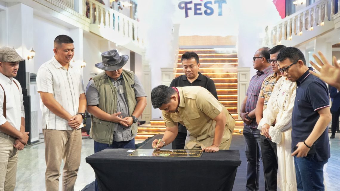 Hadirkan Medan Tempo Doeloe, Bobby Nasution Resmikan Gedung Warenhuis