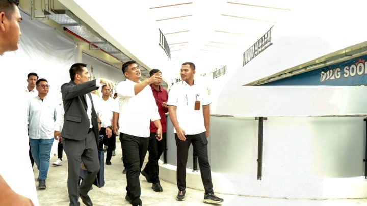 Bobby Nasution Resmikan Hasil Revitalisasi Lapangan Merdeka
