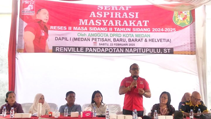 Kepada Renville Napitupulu, Warga Adukan Masalah Banjir dan Infrastruktur di Kelurahan Sei Putih Barat
