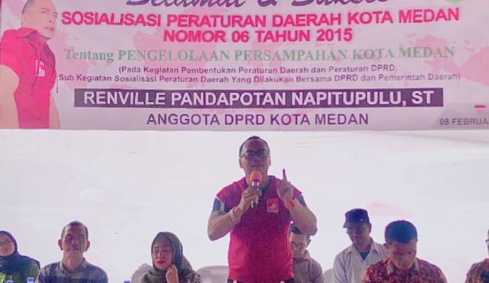 Renville Napitupulu: Persoalan Sampah Jadi Tanggung Jawab Bersama