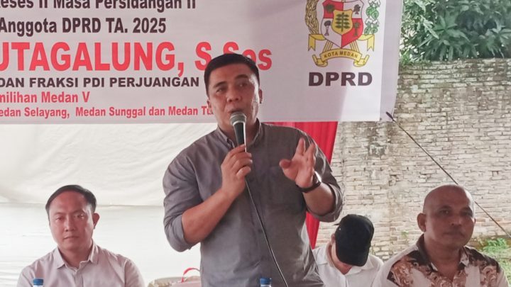 Gelar Reses di Dua Lokasi, Johannes Hutagalung Jemput Aspirasi Masyarakat Medan