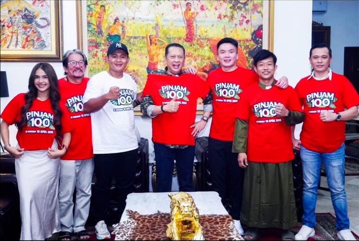 Buka Bersama Pemain ‘Pinjam 100 The Movie’, Bamsoet Ajak Generasi Muda Tidak Mudah Menyerah