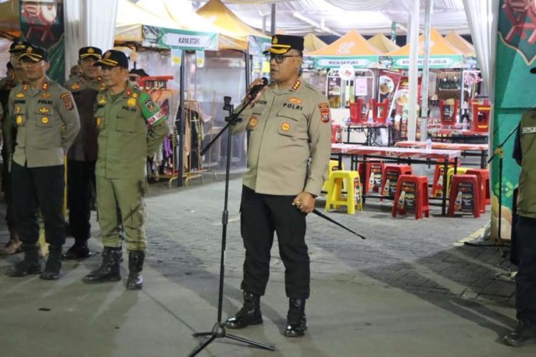 Kapolrestabes Medan Pimpin Apel dan Patroli Satgas Anti Tawuran di Medan