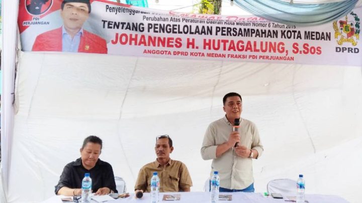 Johannes Hutagalung Ajak Warga Daur Ulang Sampah