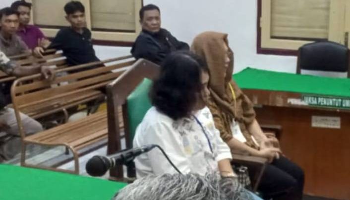 Aniaya Erika Siringoringo, Doris F Marpaung Hanya Dituntut Empat Bulan Penjara