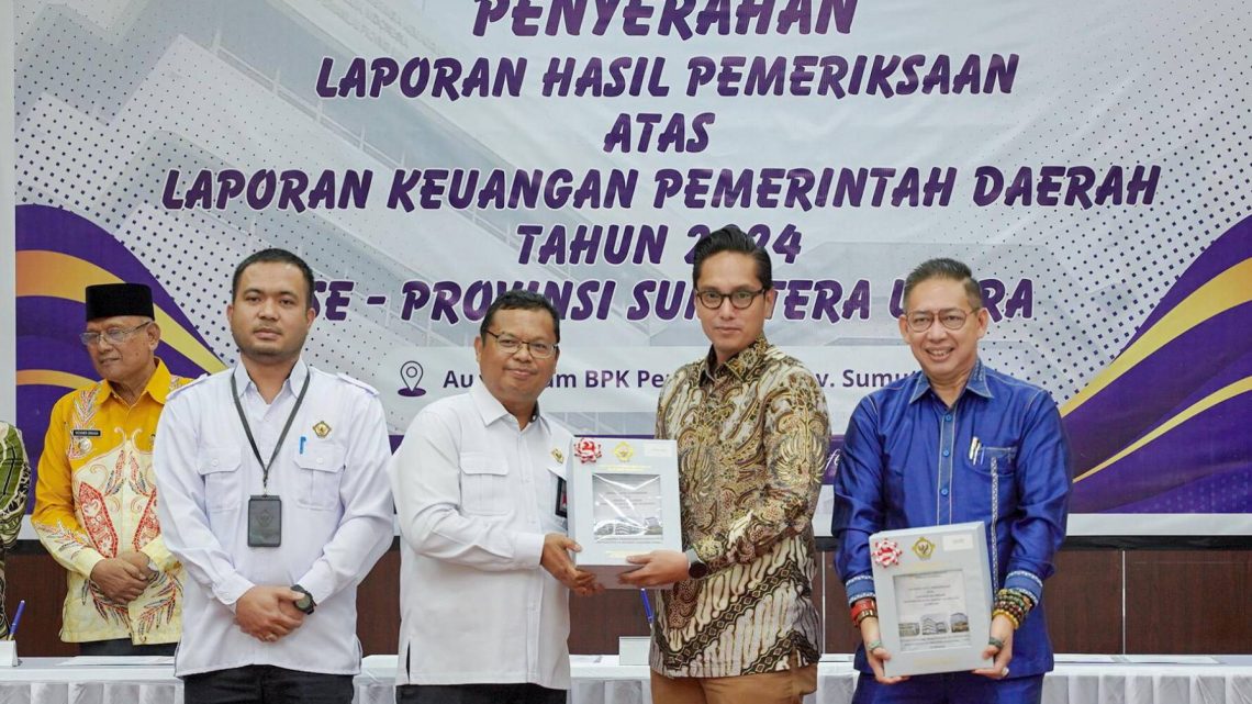 LHP LKPD 2024, Lima Kali Berturut-turut Pemko Medan Dapat Opini WTP