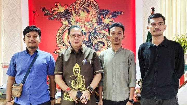 Wong Chun Sen Terima Audiensi GMKI Kota Medan