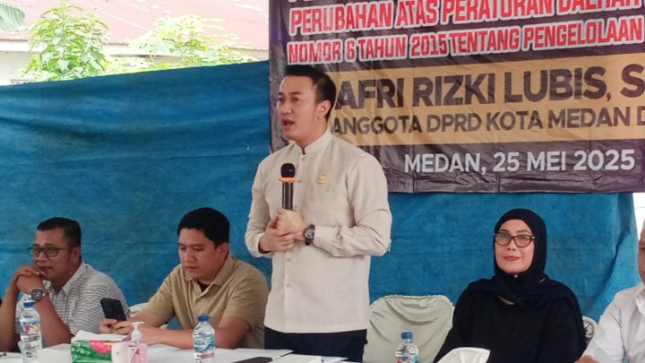Rizki Lubis: DPRD Medan Wajib Mengedukasi Warga Tentang Pengelolaan Sampah