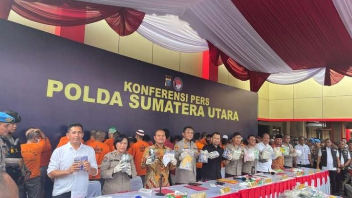 Januari Hingga Mei 2025, Polda Sumut Ungkap 322 Kasus Narkoba di Wilayah Astara