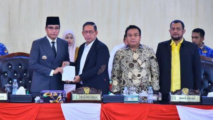 DPRD Medan Gelar Rapat Paripurna LPj Pelaksanaan APBD 2024