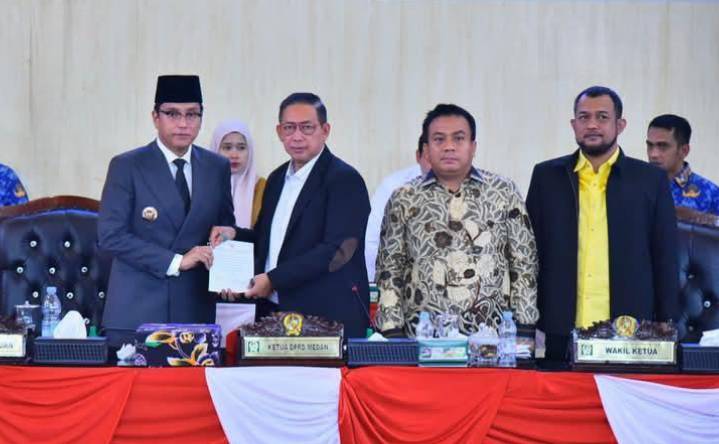 DPRD Medan Gelar Rapat Paripurna LPj Pelaksanaan APBD 2024