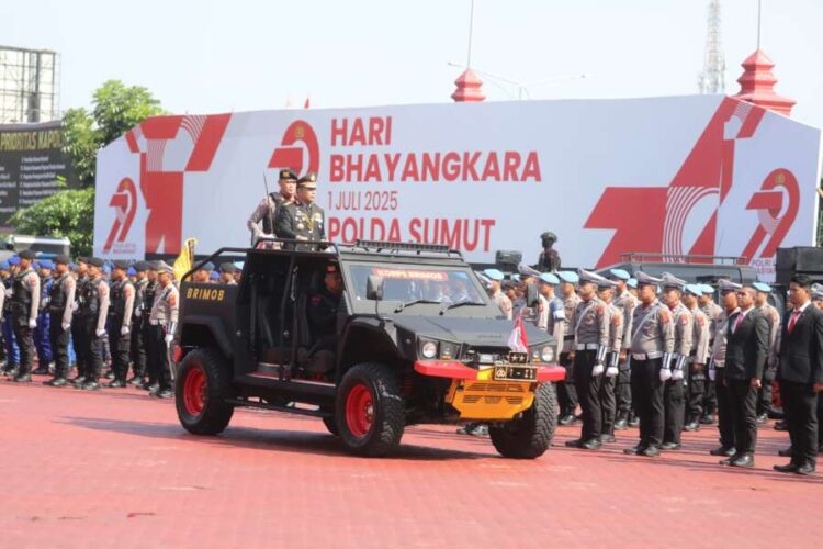 “Polri untuk Masyarakat”: Polda Sumut Gelar Upacara Peringatan Hari Bhayangkara ke-79, Tegaskan Komitmen Melayani dan Berbenah