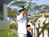 Rico Waas Pimpin Upacara HUT ke- 435 Kota Medan
