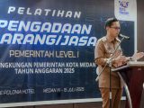 Rico Waas Buka Pelatihan Pengadaan Barang/Jasa Pemerintah Level I