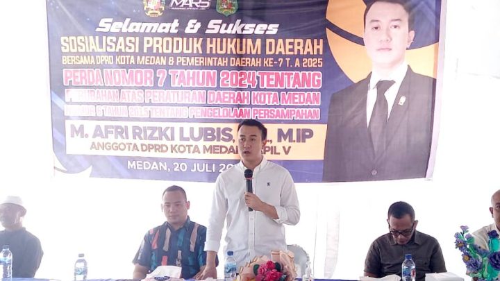 Mengatasi Persoalan Sampah, Rizki Lubis Ajak Warga Patuhi Perda No 7 Tahun 2024