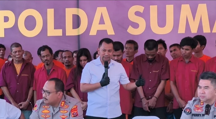 Perangi Narkoba di Sumut: 429 Kasus Terungkap, Ratusan Tersangka Dibekuk Polda Sumut