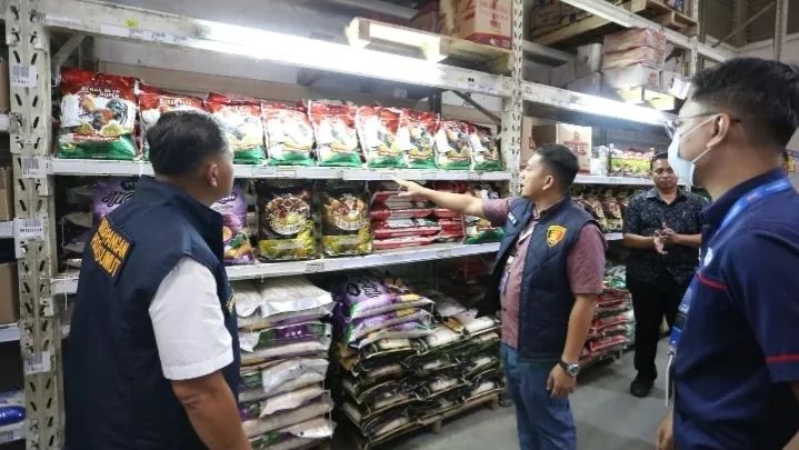 Satgas Pangan Polda Sumut Cek Harga Beras di Medan