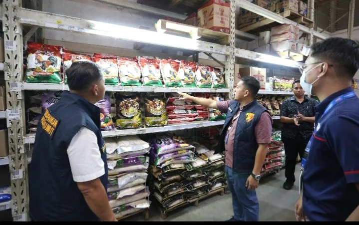Satgas Pangan Polda Sumut Cek Harga Beras di Medan