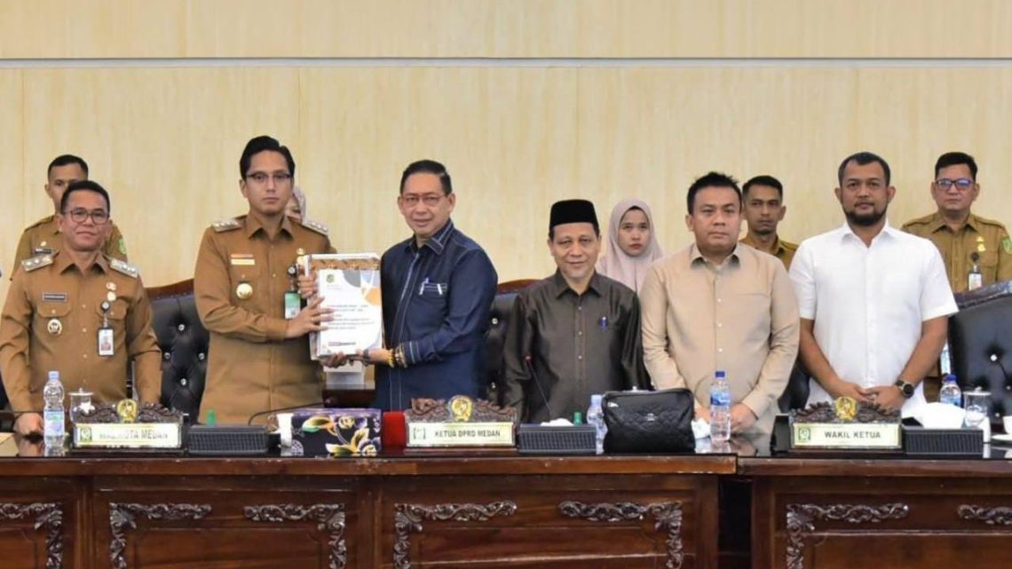DPRD & Pemko Medan Setujui Ranperda RPJMD Tahun 2025-2029