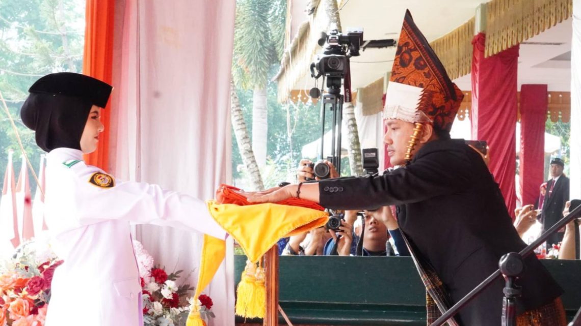Rangkaian Upacara Peringatan HUT Ke-80 RI di Tebing Tinggi Berlangsung Khidmat
