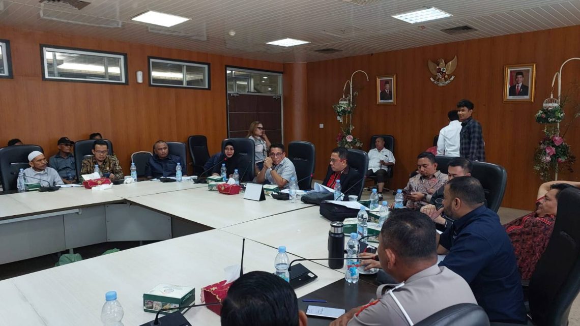 DPRD Medan Rekomendasikan Usaha Ekspedisi di Jl Pukat II Segera Ditertibkan