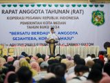Dinilai Sehat dan Baik, Ini Pesan Rico Waas Saat Buka RAT KPRI Pemko Medan